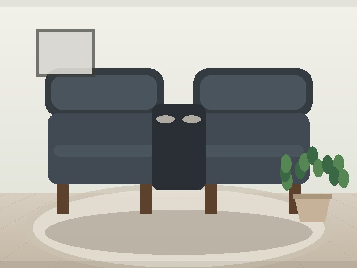 Encore Cinema Seating with Console