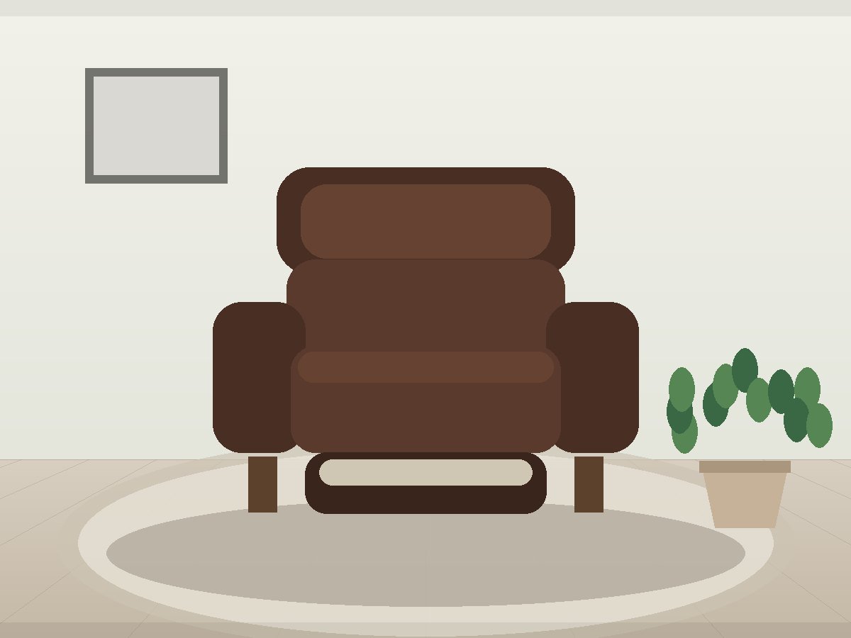 Everest Leather Push-Back Recliner