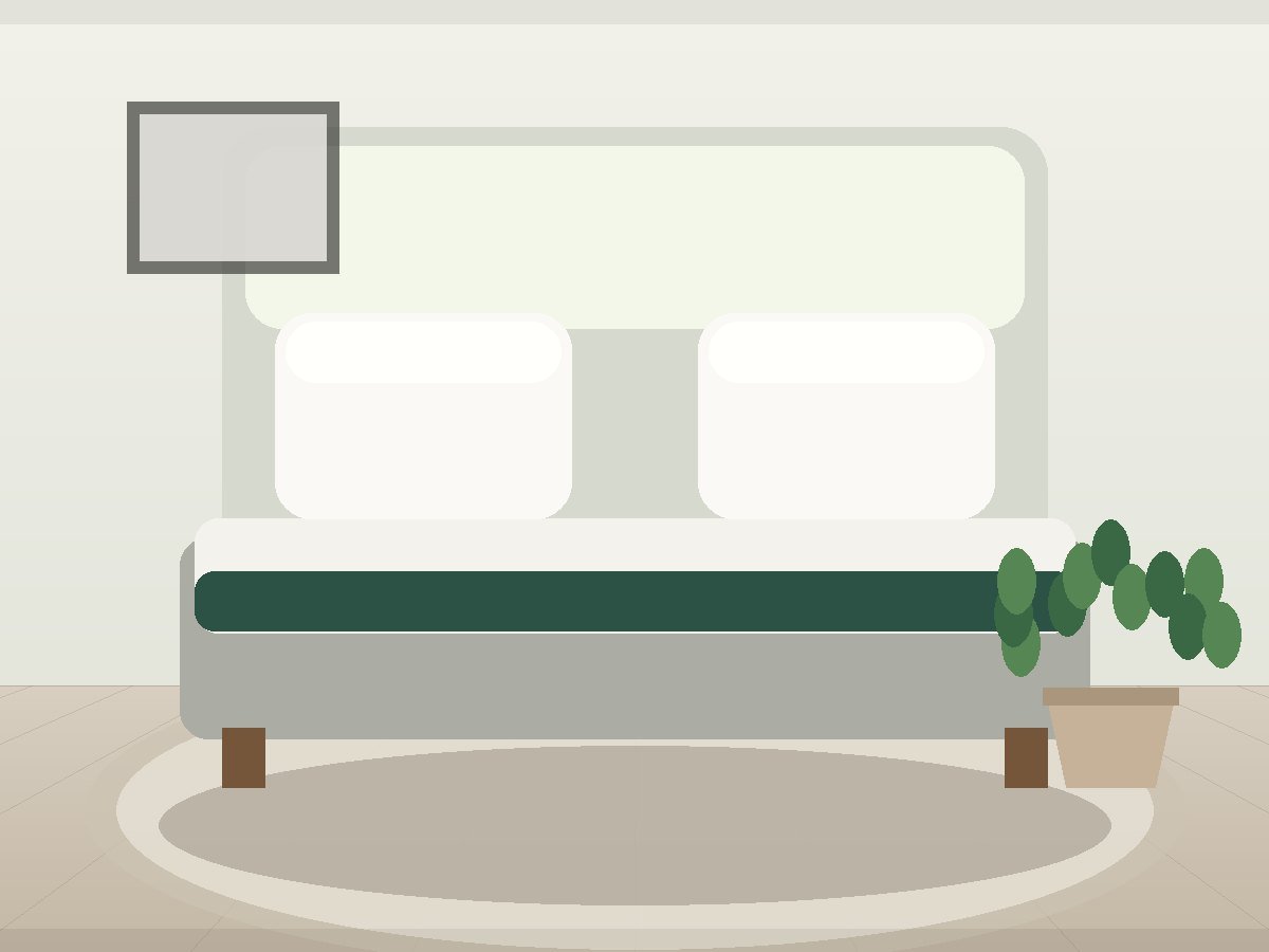 Fern Low Platform Bed